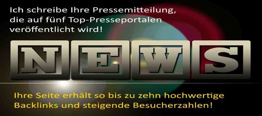 Pressemitteilung erstellen